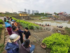 Hiện trường xuyên đêm tìm kiếm 3 mẹ con nghi nhảy sông Hồng ở Hưng Yên